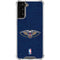NBA New Orleans Pelicans Distressed Galaxy S21 FE Clear Case